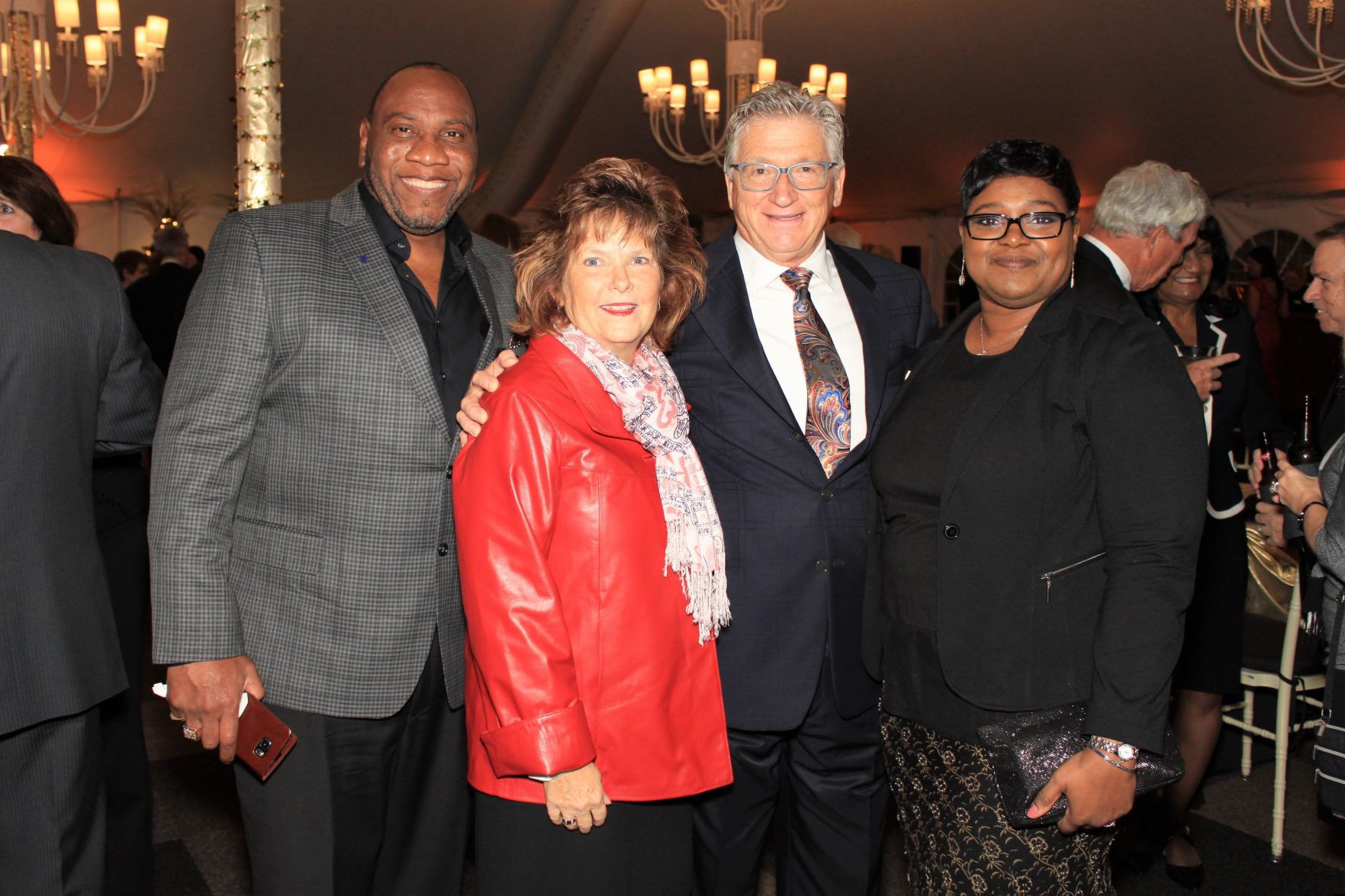 Ricky Hopkins, Nancy and Vince LoRusso, Rochelle Hopkins